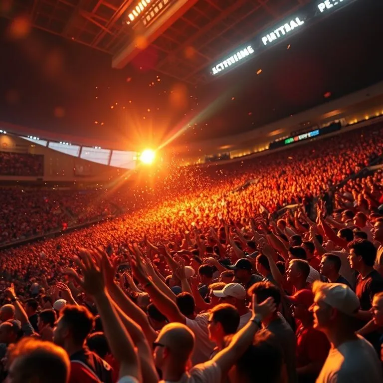 Stadium Crowd Excitement